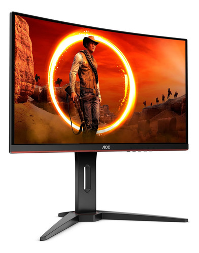 Monitor Curvo Gamer Aoc 24 144 Hz Fhd 1080p Via Freesync