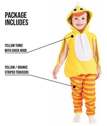 Fun Shack - Disfraz De Pollo Para Niños Pequeños, Pollito De