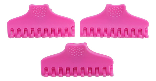 Juego De Pinzas Para Rizar El Pelo, 25 Unidades, Rosa, Pinza