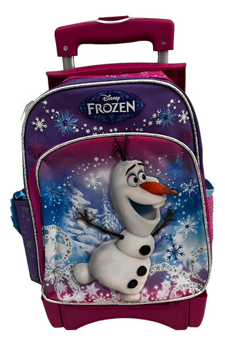 Mochila Kinder Olaf De Frozen Disney Con Lonchera Kinder Color Multicolor