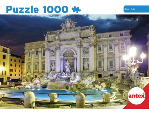 Puzzle 1000 Piezas Roma Italia Rompecabezas Antex 3062 Edu