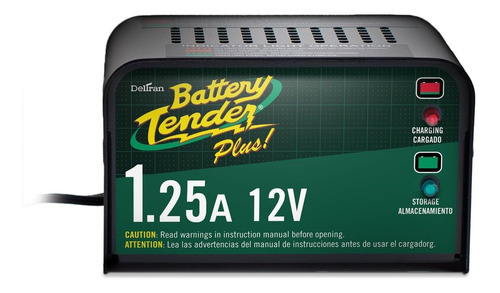 Battery Tender Plus 021-0128 Cargador De Batería De 1.25 A