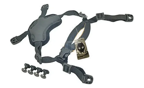 comprar Casco Atairsoft, Correa Para Barbilla, 4 Puntos, Nuca En X,