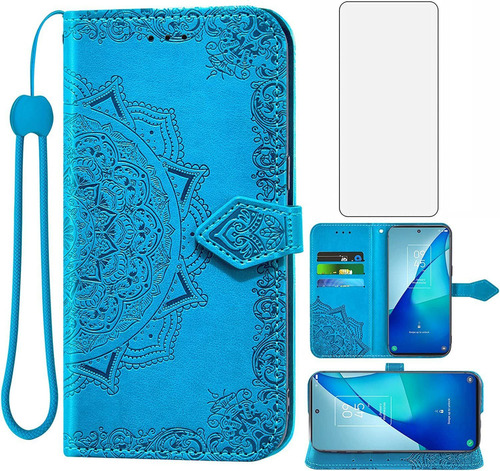 Funda Tipo Cartera Para Tcl 20s/20 5g/20l/20l+ Plus Y Temper