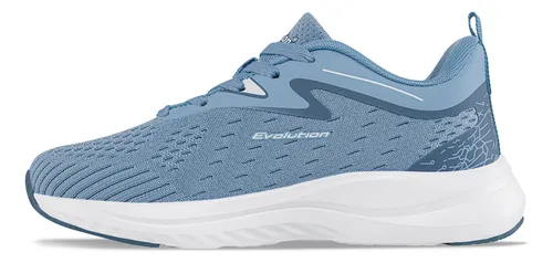 Tenis Running Hoshy Azul Para Mujer Croydon