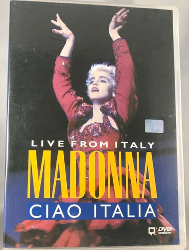 Imagen 1 de 2 de Madonna - Live From Italy Ciao Italia
