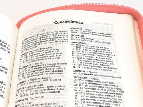 Biblia Mediana Flores Cierre Rosa Reina Valera 1960