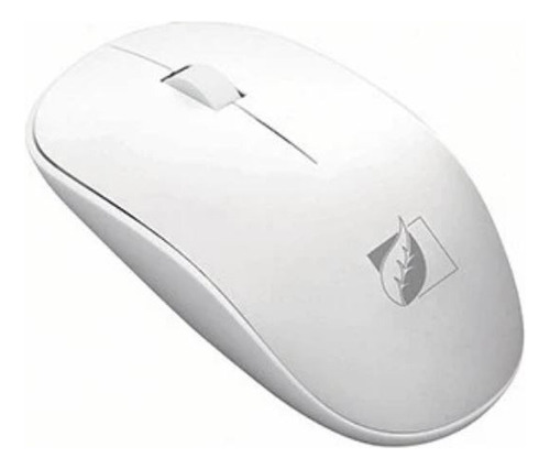 Mouse Inalámbrico Green Leaf 1000 Dpis Ergonómico Blanco (Usado)
