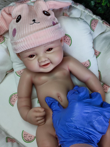 Bebé Reborn Original Silicona Solida Blando Aria Doll 2.7kg