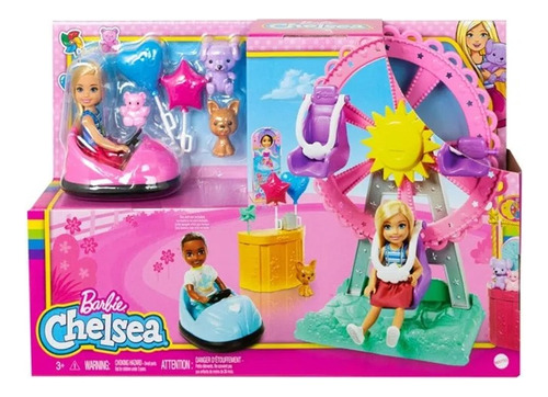Playset Barbie Chelsea Parque De Diversiones Juguete Niñas 