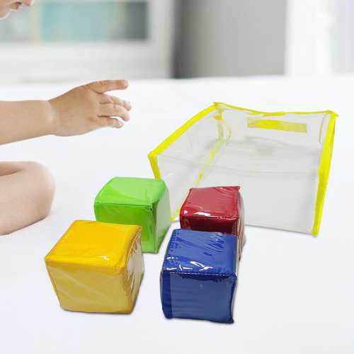 4x Cubos De Juego, Cubos De Enseñanza, Imágenes,