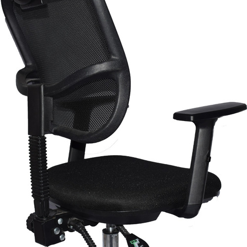 Silla Para Oficina Gerencial Giratoria Redentor Negro