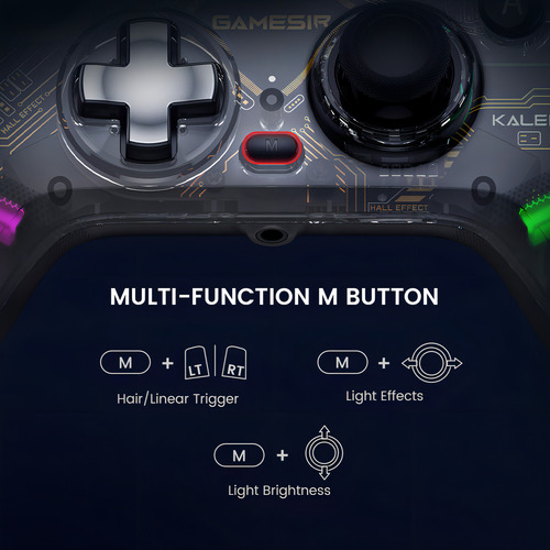 Gamesir Kaleid Wired Controller For Xbox/pc Negro