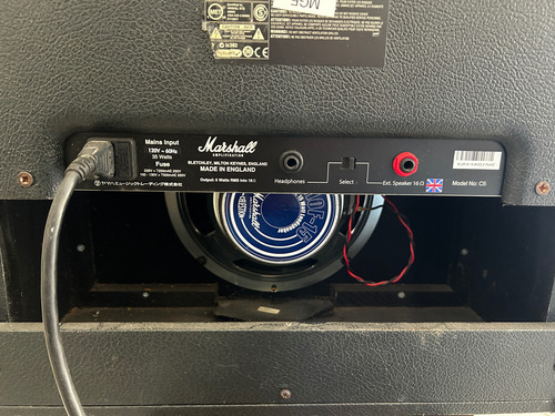 Amplificador Marshall Class 5 Valvula Color Negro Negro (Usado)