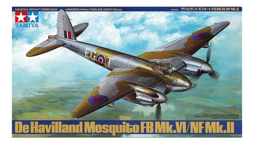 Tamiya 61062 1/48 De Havilland Mosquito Fb Mk.vi/nf Mk.ii
