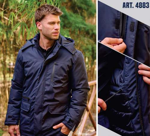 Campera Parka Hombre Impermeable Importada