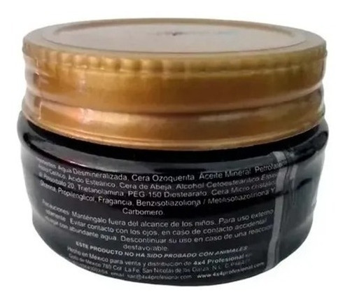 Pasta Profesional Para Caballero- 100g 4x4