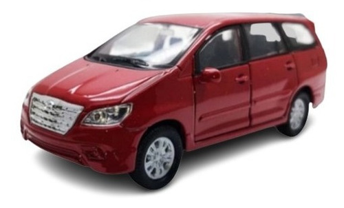 Camioneta A Escala 1:34 Metal Toyota Innova Pull Back