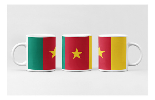 Caneca Bandeira De Camarões