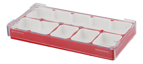 Bandeja Para Guardar Piezas De Movimiento De Reloj, Rojo