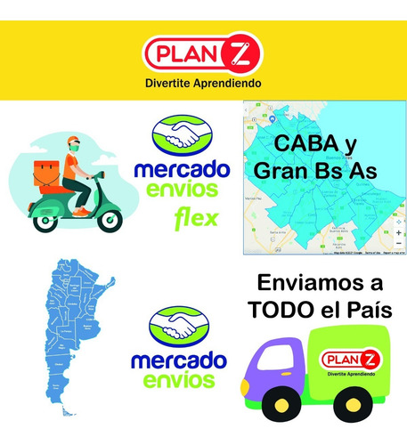 Imagen 7 de 7 de Juego Encastre Madera Volumen Mar Didácticos Infantil Niños