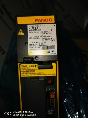 Fanuc A06b 6240 H105 Servo Amplificador 240v 22.5a 0-550hz