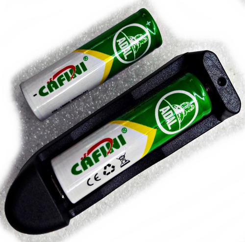 Imagen 1 de 7 de 2 Pilas Baterias 18650 4.2v Recargables Mas Cargador 1 Pila