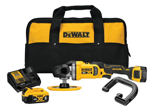 Pulidora Dewalt Dcm849p2, 20 V, Máx* Xr, Giratoria Inalámbri