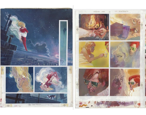 Bill Sienkiewicz Mutants Moon Knights And Assassins Stock