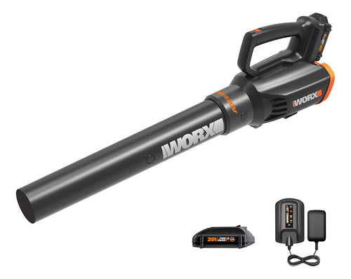 Worx Soplador De Hojas Inalmbrico Worxair Wg547.2 De 20 V Pa