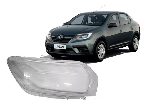 Lente Optica P/ Renault Logan Sandero 2020 2021 2022 2023