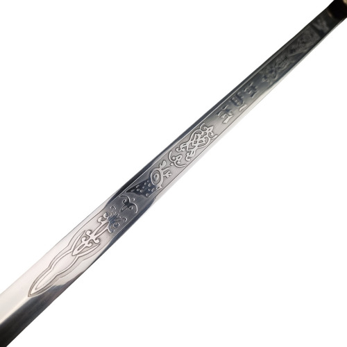 Espada Medieval Cerimonial Cruz De Malta Com Bainha