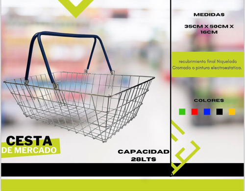 Cestas Para Supermercado / Cestas Metalicas