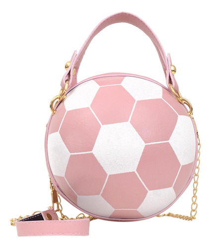 Bolso De Hombro Redondo De Baloncesto Para Mujer, De Fútbol,