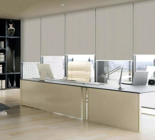 Cortina Rolo Blackout De Medida 0,60x0,40 - 0% Luz