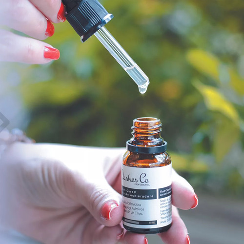 Flash Cure Acelerador Secagem Extensão Cilios 10ml Original
