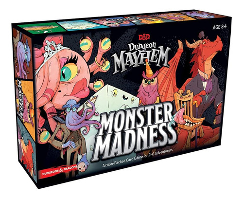 Dungeons & Dragons C7888000 Calabozo: Monster Madness