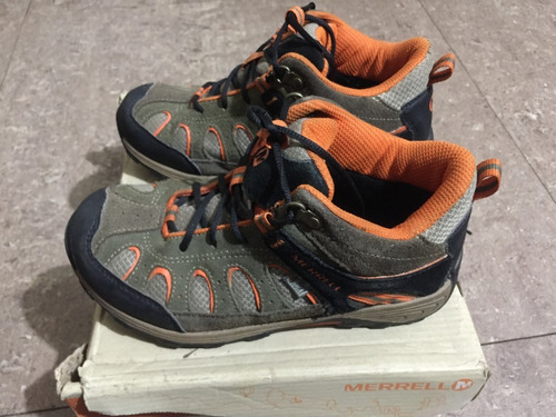 Zapatos Para Niños Merrell Talla 33 Y Medio Originales