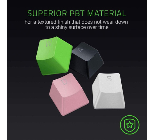 Set De Actualización Keycap Razer Doubleshot Pbt Para Teclad