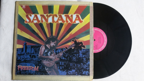 Vinyl Vinilo Lp Acetato Santana Fredom Rock