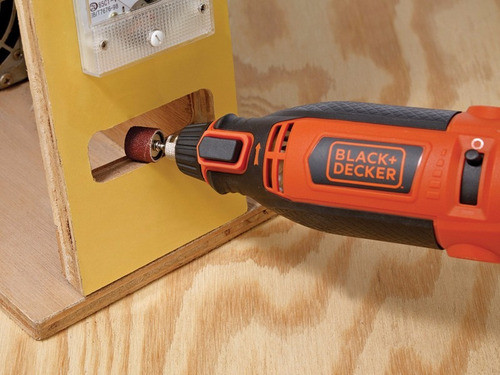 Imagen 5 de 10 de Mini Torno Black Decker Minitorno Rt18ka + 113 Pzs Solfer!!