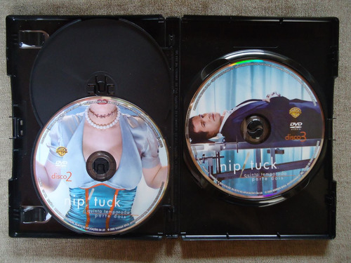 Nip Tuck 5ª Temporada Parte 2 Dublado 3 Discos C Luva Mercado Livre