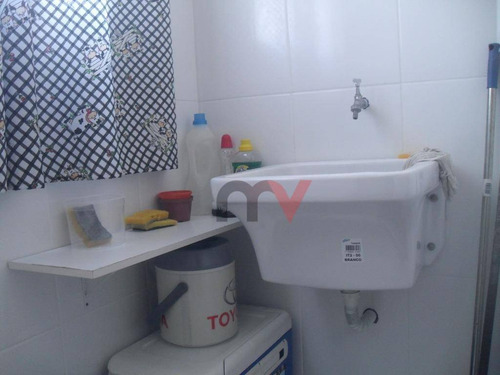 Apartamento À Venda, 55 M² Por R$ 261.000,00 - Tupi - Praia Grande/sp - Ap0960