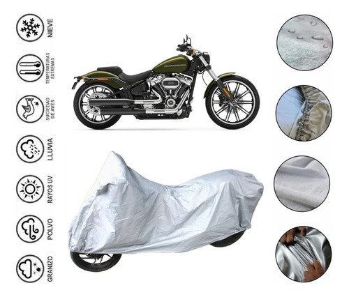 Forro Impermeable Moto Para Harley Davidson Breakout