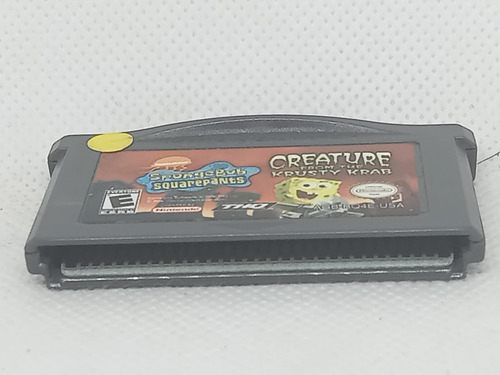 Spongebob Squarepants Creature From The Krusty Krab Gba Sin (Usado)