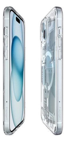  Estuche Antigolpe iPhone 15 Spigen Ultra Hybrid Zero One