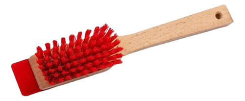 Escova De Grama Grama Grama Limpador Limpador Vermelho