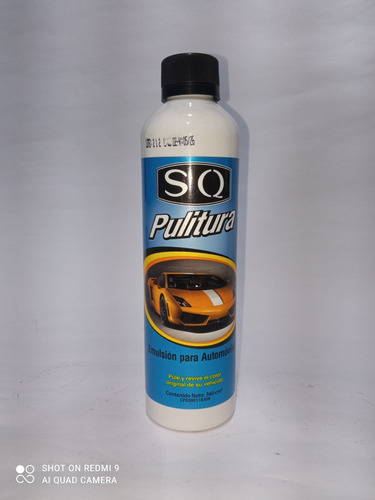 Sq Pulitura - Emulsión Para Automóviles 