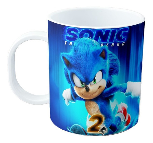 Taza De Plastico X 15 Unidades Sonic Cumpleaños