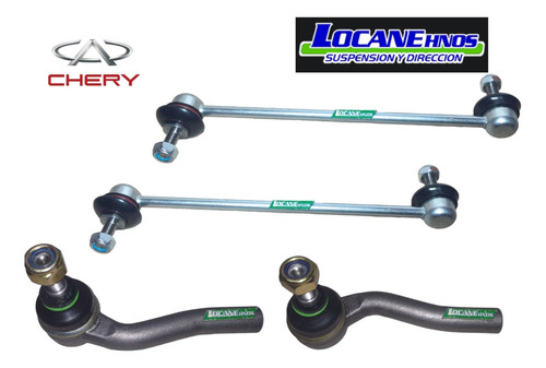 Kit Extremos + Bieletas Chery Tiggo Ind Argentina